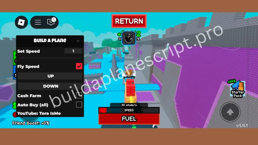 Build a Plane Script