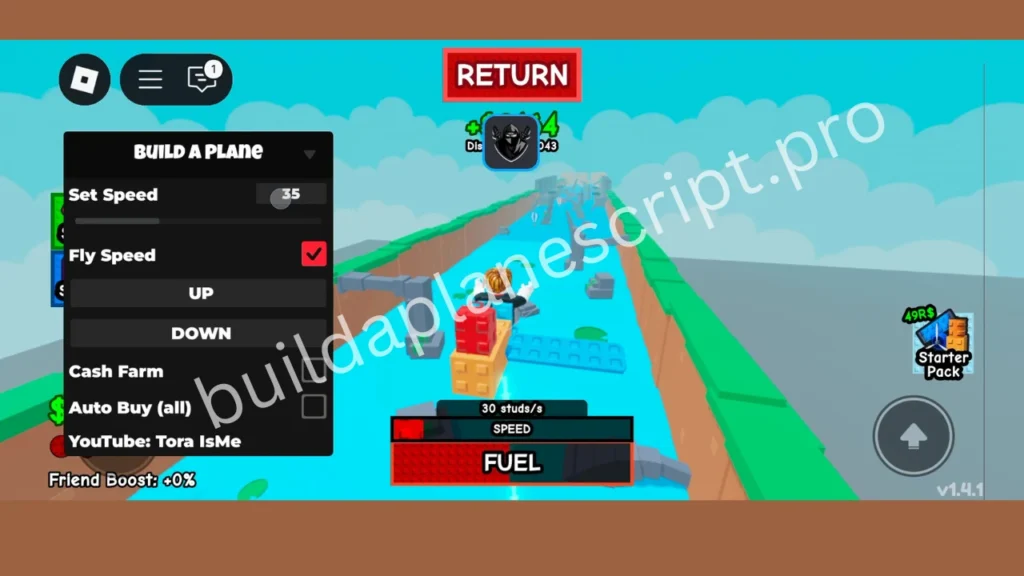 Build a Plane Script